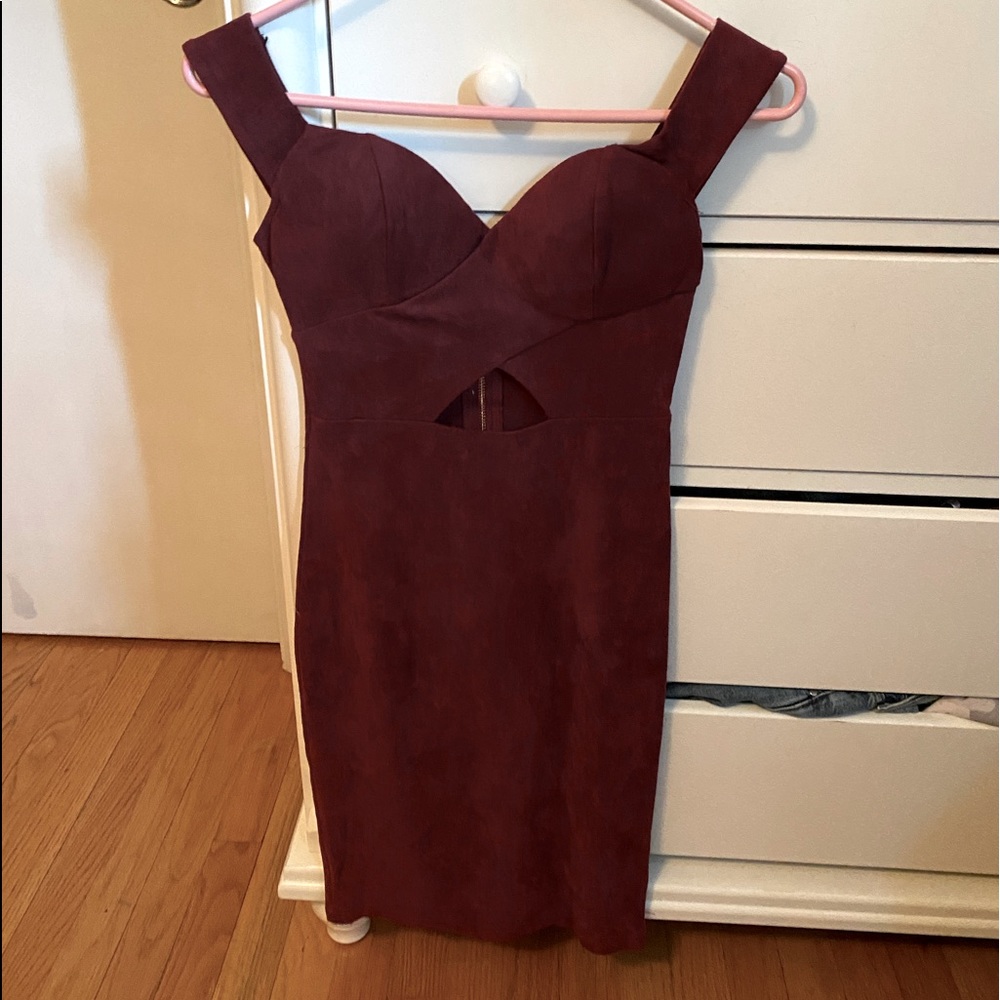 midi off the shoulder formal dress